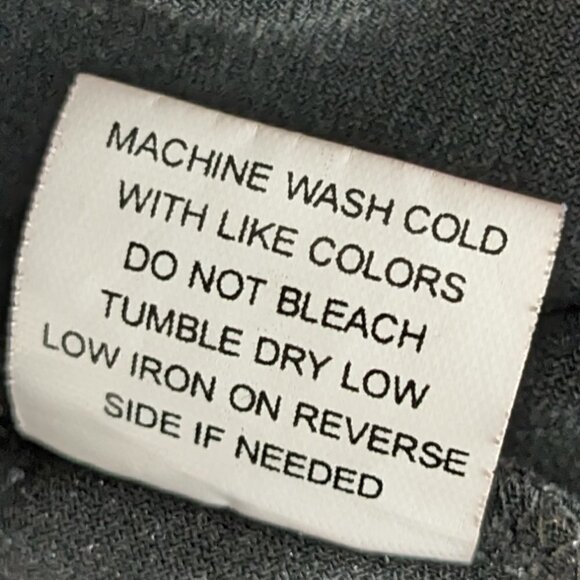 WOMEN'S "Valerie Stevens" Black, Open, High-Low Tunic; 3/4 Sleeves; Size 2X - Picture 5 of 5